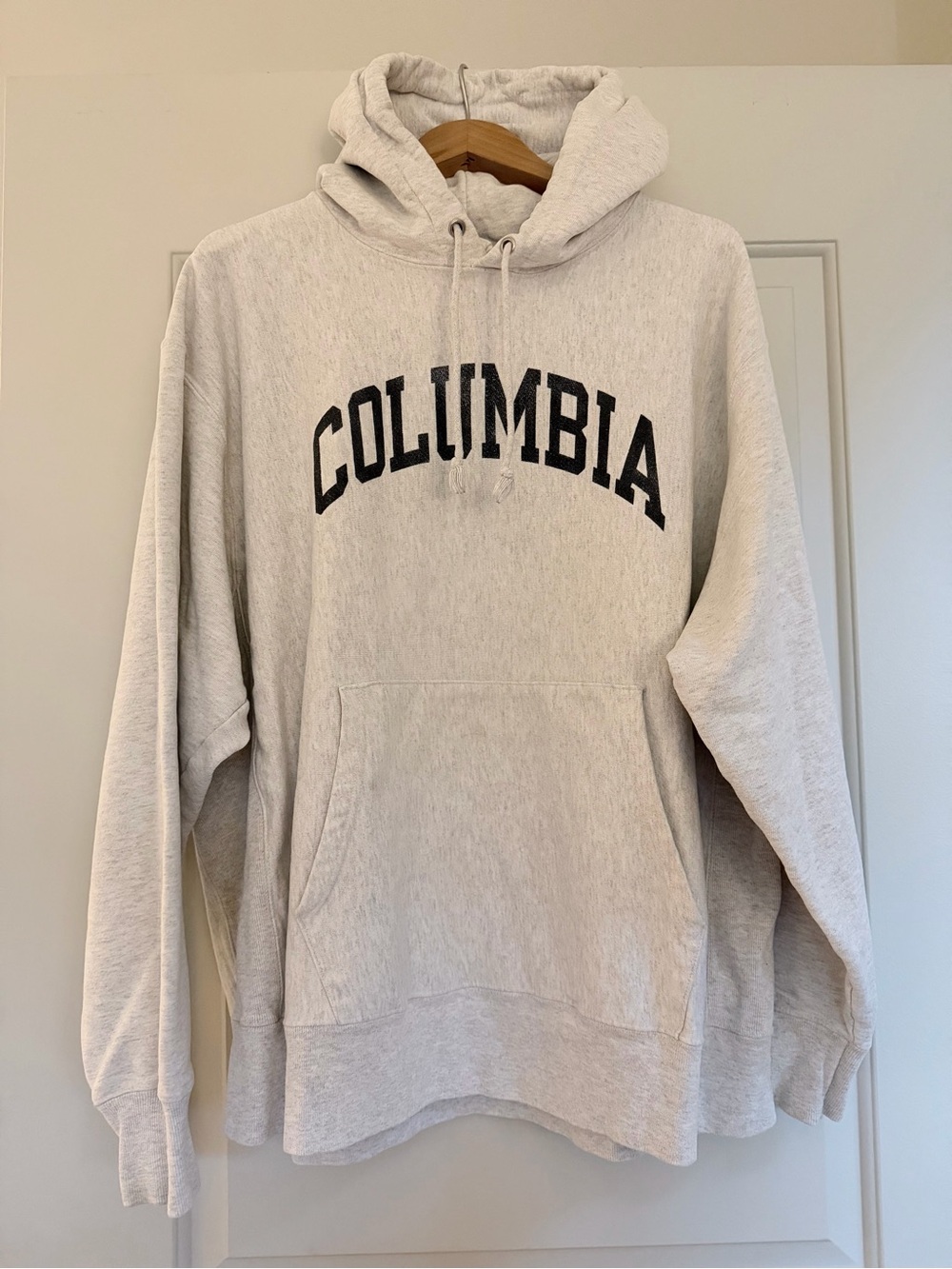 Vintage Columbia University Champion Reverse Weave Hoodie – 2XL